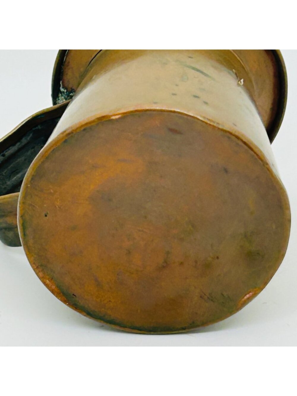 Antique Copper Mini Pitcher 3-Inch Handcrafted Primitive Jug Creamer Vintage Col - Picture 4 of 10